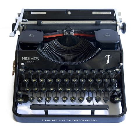 hermes typewriter serial numbers.